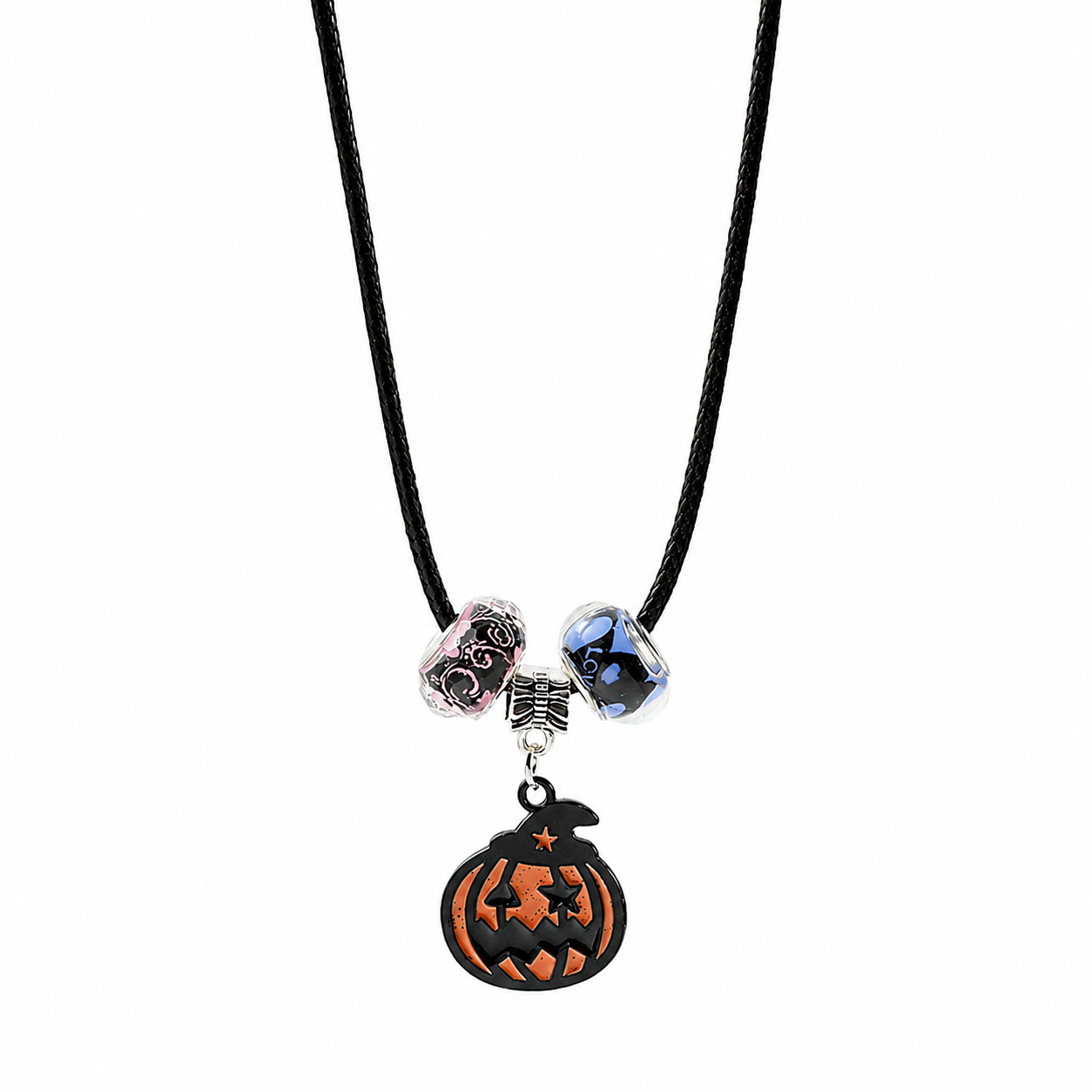 Pumpkin charm necklace