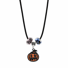 Pumpkin charm necklace